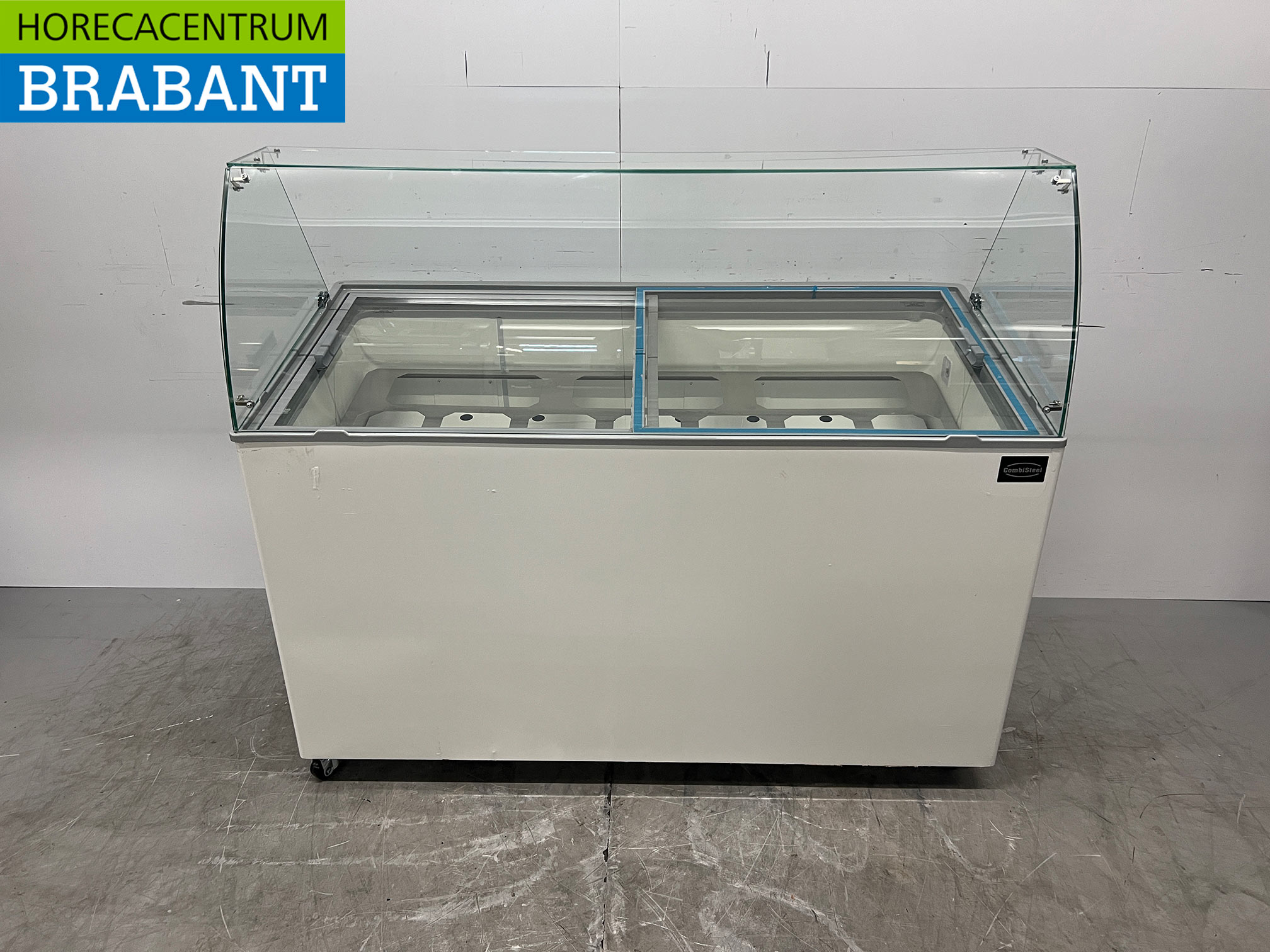 Mobile Combisteel Tenerife Scoop vitrine à glace 10 bacs 230V Horeca