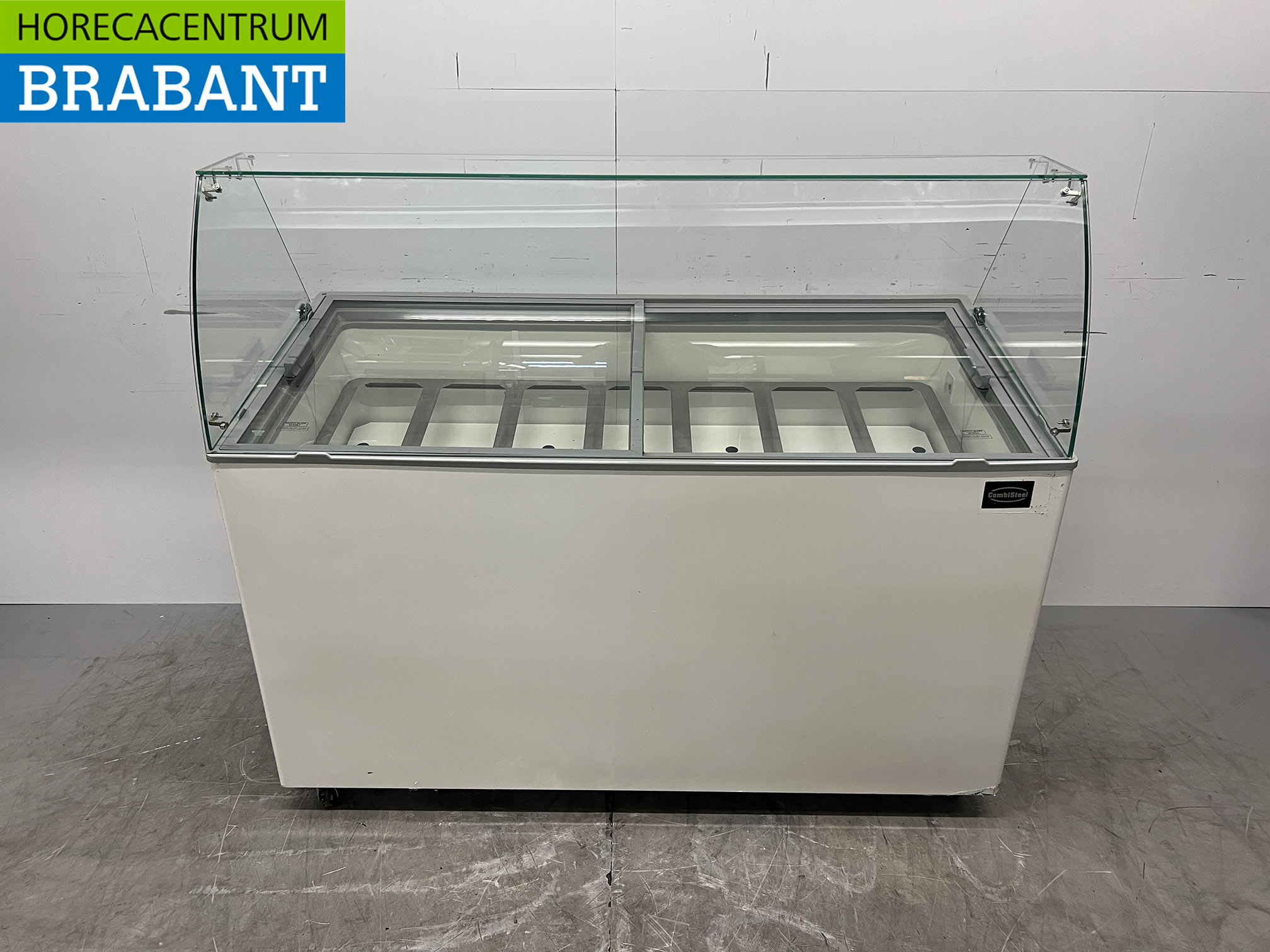 Mobile Combisteel Tenerife Scoop vitrine à glace 10 bacs 230V Horeca