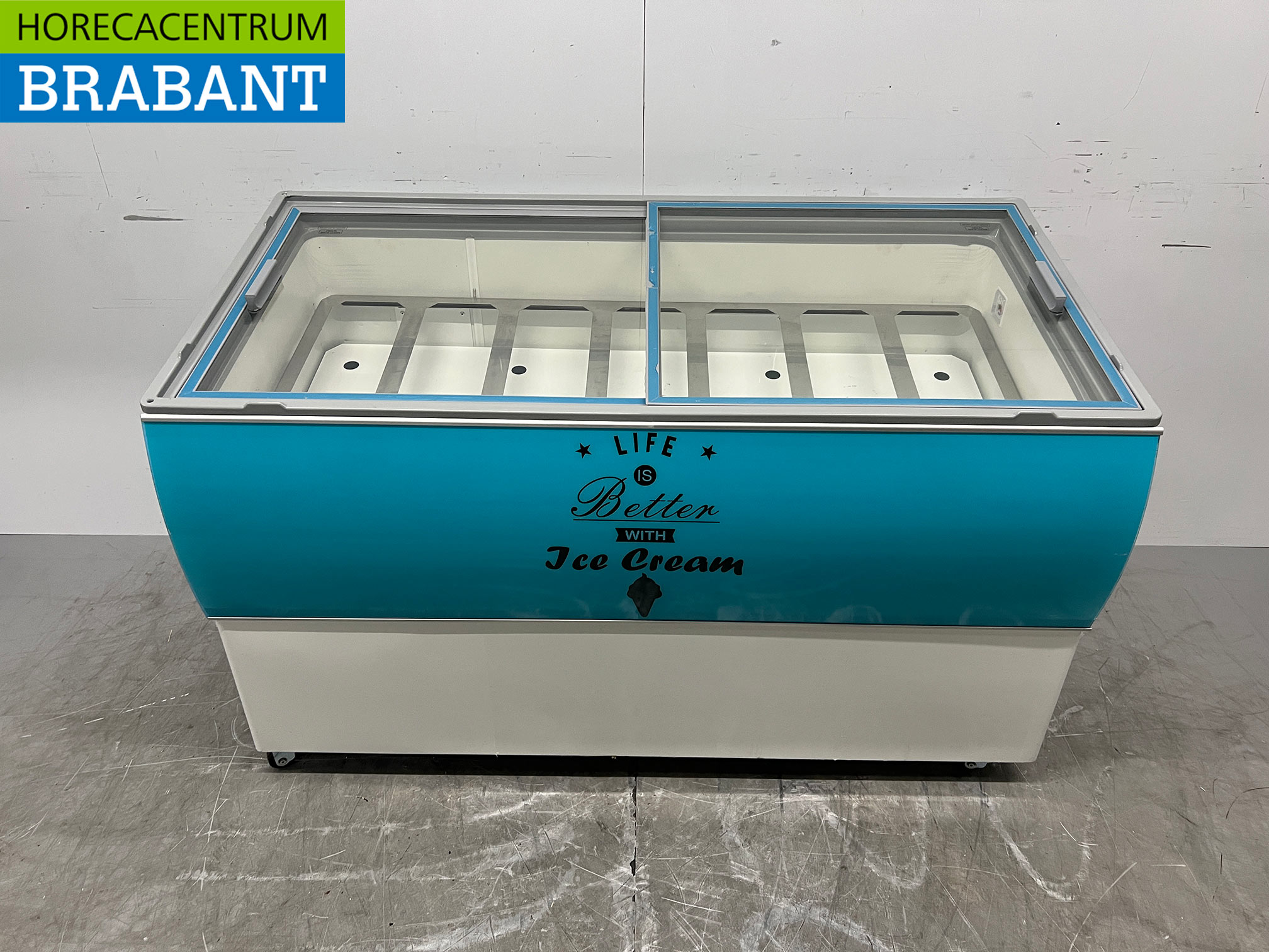 Mobile Combisteel Curaçao Scoop vitrine à glace 10 bacs 230V Restauration
