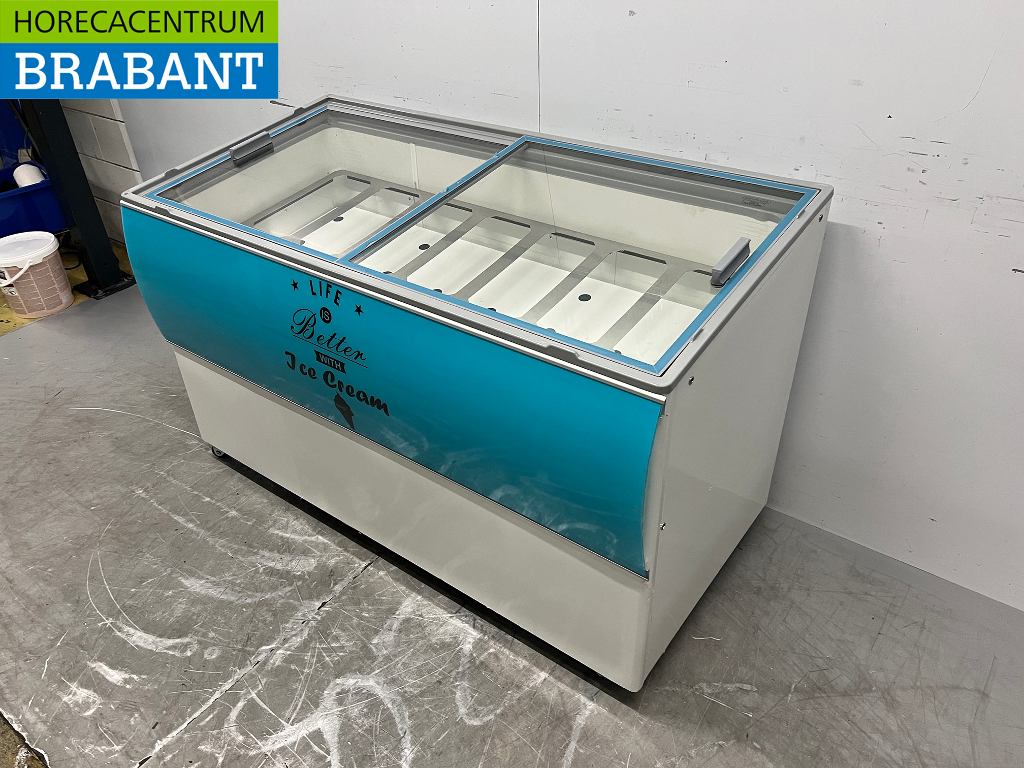 Mobile Combisteel Curaçao Scoop vitrine à glace 10 bacs 230V Restauration – Image 2