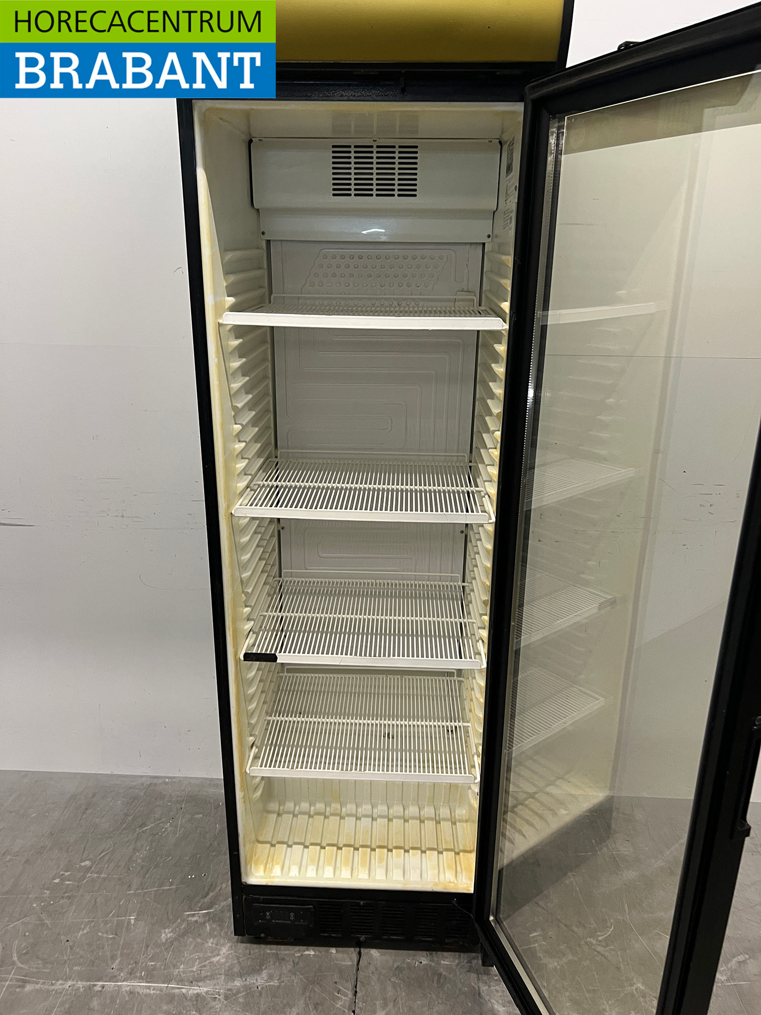 Réfrigérateur Klimasan à porte vitrée, 372 litres, 230 V, pour la restauration – Image 4