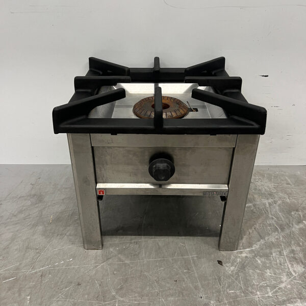 Brûleur Hokker Wok en acier inoxydable Wok 6,5 kW Horeca