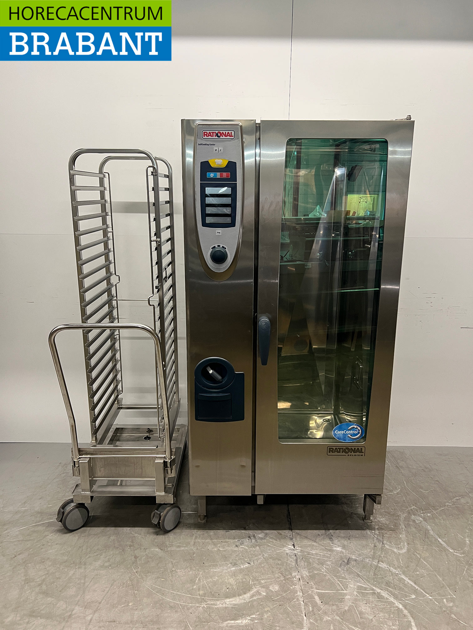 Four mixte Rational SCC 201 en acier inoxydable, 20 x 1/1 GN, 400 V, pour la restauration
