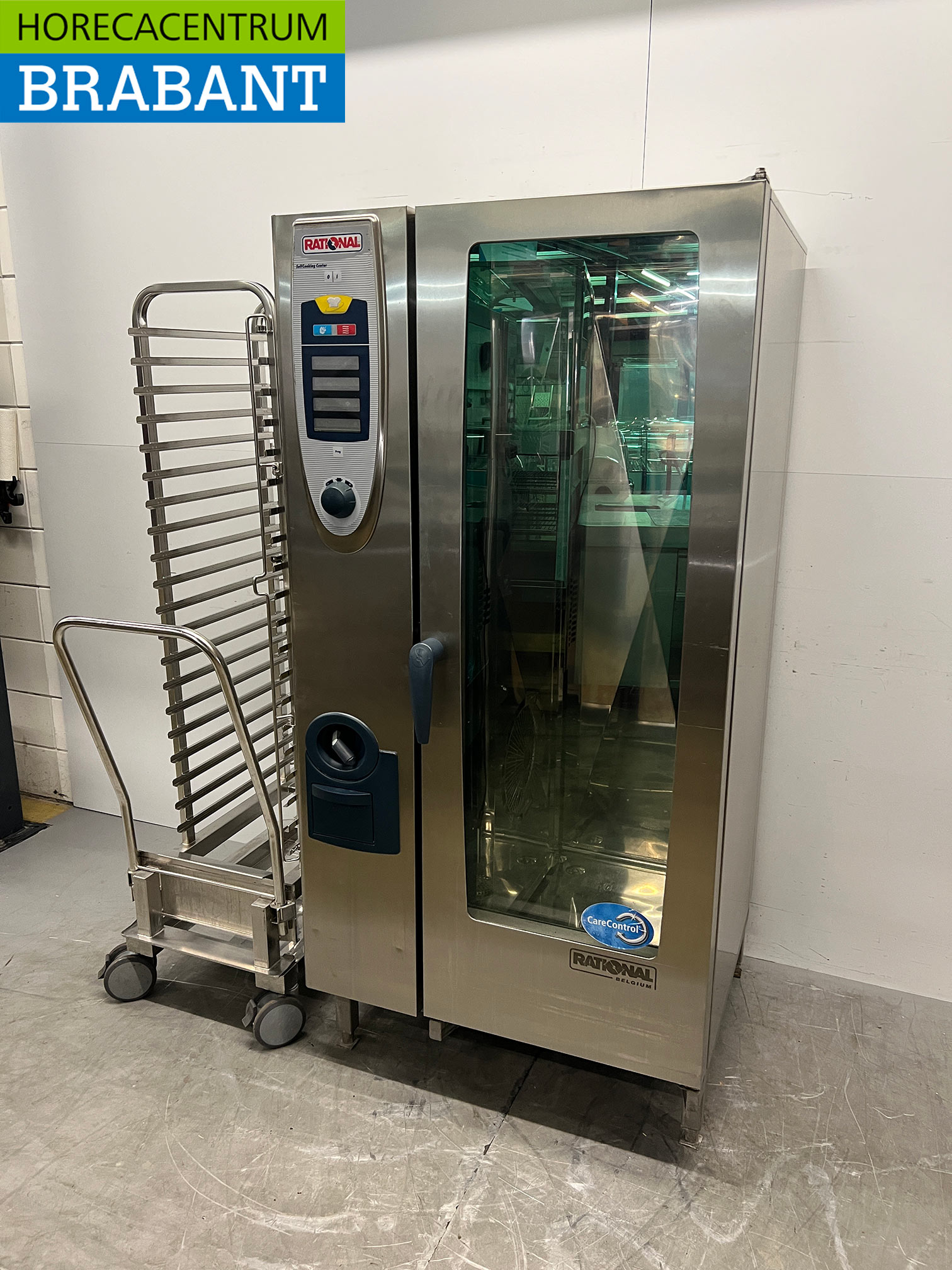 Four mixte Rational SCC 201 en acier inoxydable, 20 x 1/1 GN, 400 V, pour la restauration – Image 2