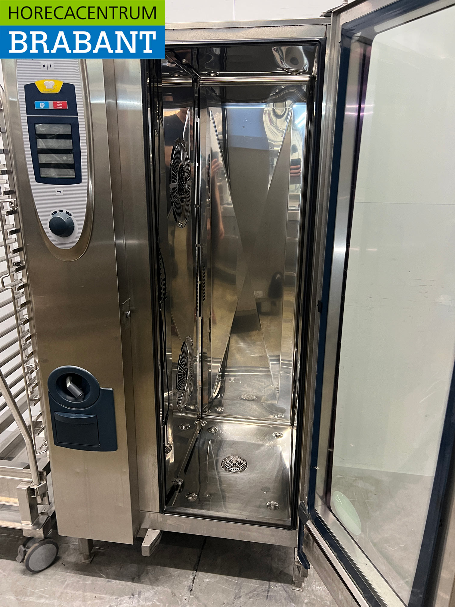 Four mixte Rational SCC 201 en acier inoxydable, 20 x 1/1 GN, 400 V, pour la restauration – Image 6