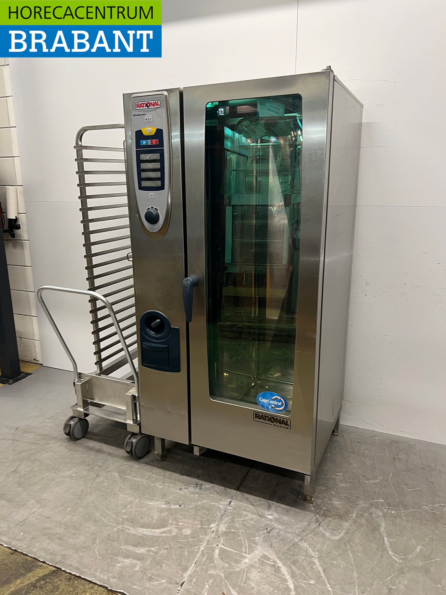 Four mixte Rational SCC 201 en acier inoxydable, 20 x 1/1 GN, 400 V, pour la restauration – Image 2