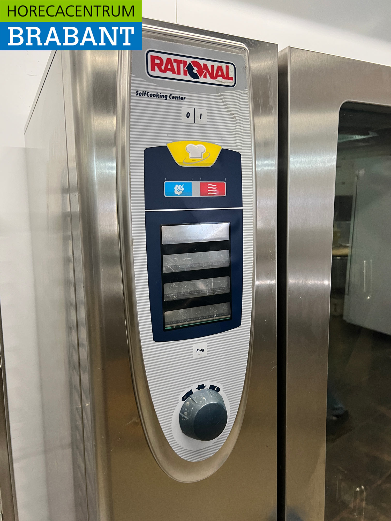 Four mixte Rational SCC 201 en acier inoxydable, 20 x 1/1 GN, 400 V, pour la restauration – Image 4