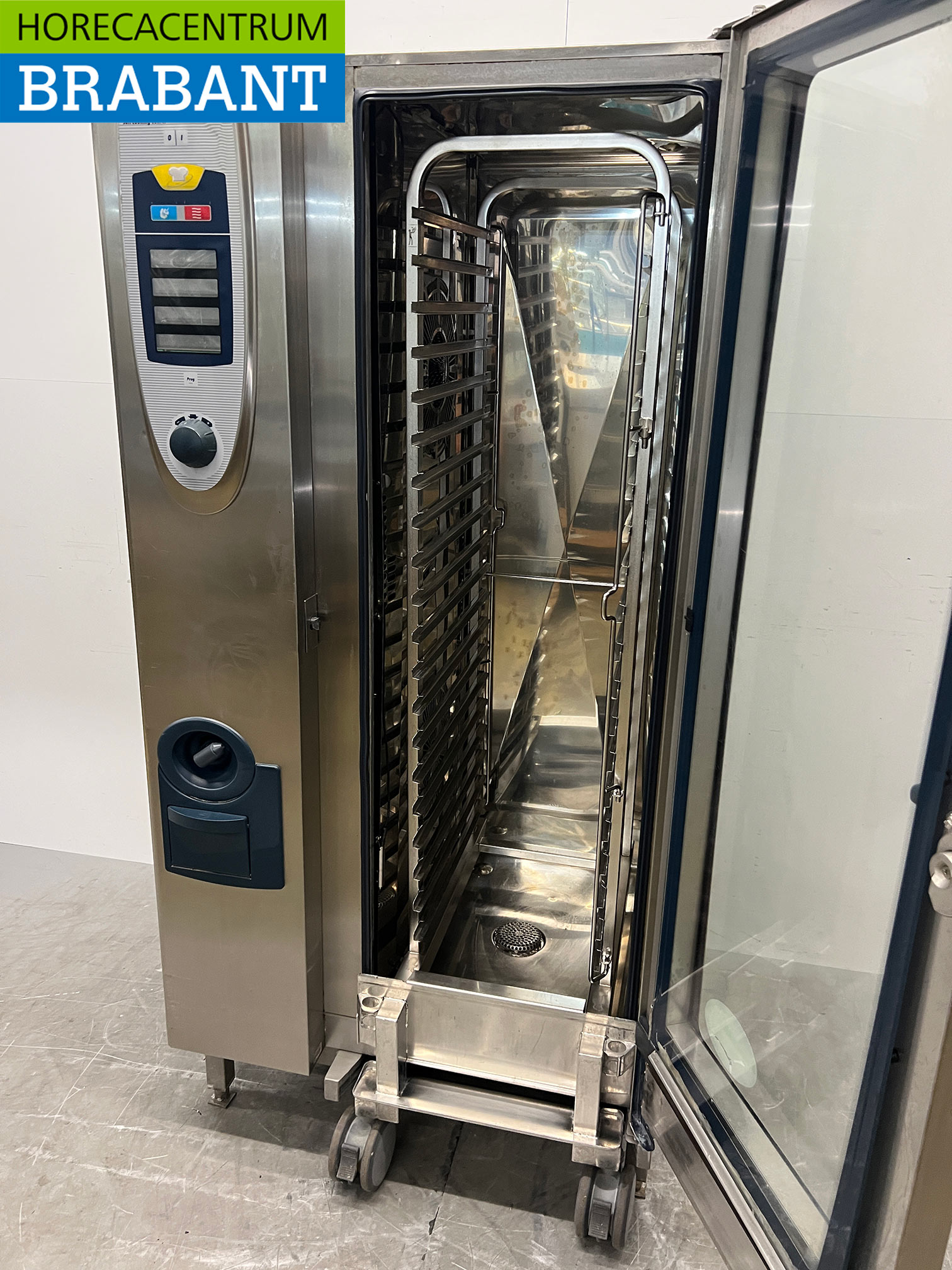 Four mixte Rational SCC 201 en acier inoxydable, 20 x 1/1 GN, 400 V, pour la restauration – Image 9