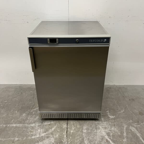 Congélateur Tefcold en acier inoxydable, 200 litres, 230 V, pour la restauration