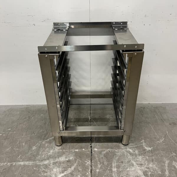 Piètement en acier inoxydable avec étagère 60 x 54 x 80 cm – Restauration