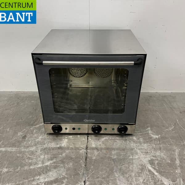 Four à convection Bartscher en acier inoxydable avec fonction grill, 4 x 44,5/33 cm, 230 V, pour la restauration