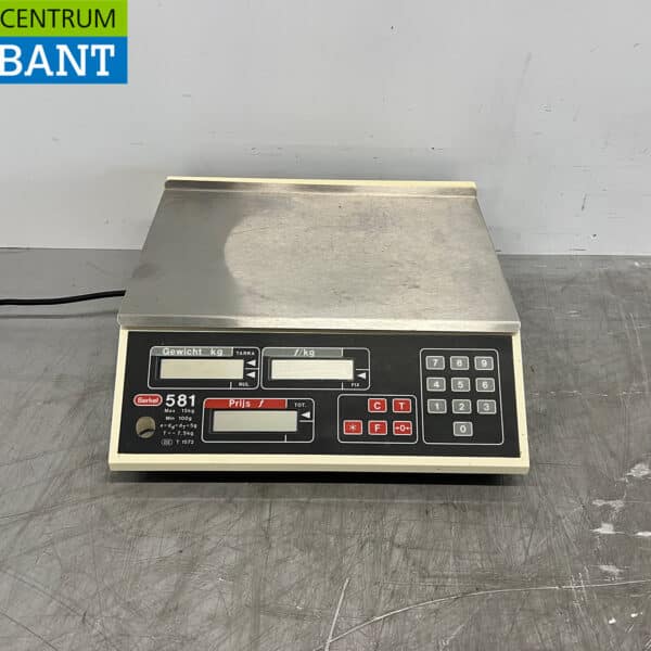 Balance de magasin Berkel 581, 230 V, pour le secteur de la restauration