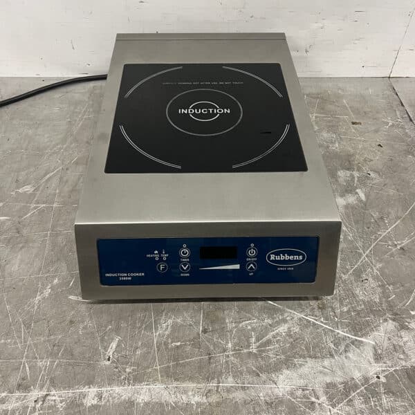 Cuisinière à induction Rubbens en acier inoxydable, plaque de cuisson 3,5 kW, 230 V, pour la restauration