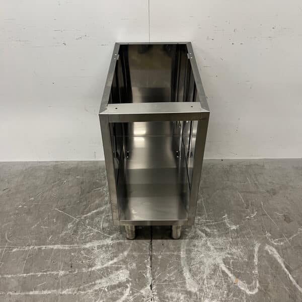 Chariot en acier inoxydable 40 cm Horeca