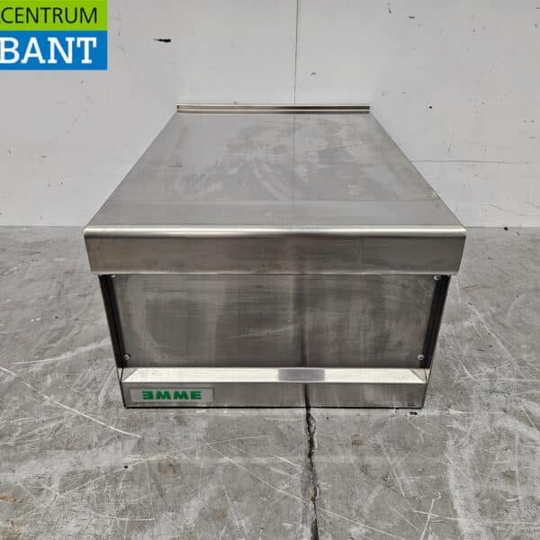 Unité de travail Emme en acier inoxydable Unité de store neutre 40 cm Horeca