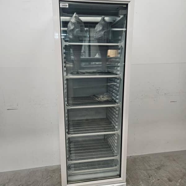 Congélateur Combisteel à porte vitrée, 382 litres, 230 V, pour la restauration