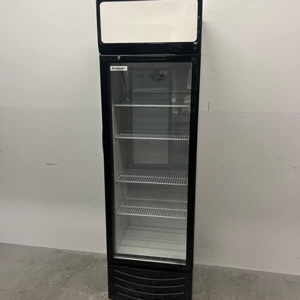 Armoire réfrigérée Bergman à porte vitrée, 303 litres, 230 V, pour la restauration