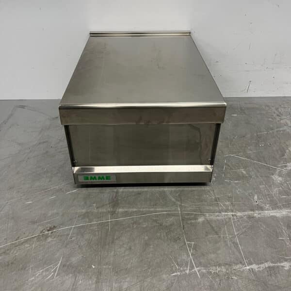 Unité de travail Emme en acier inoxydable Unité de store neutre 40 cm Horeca
