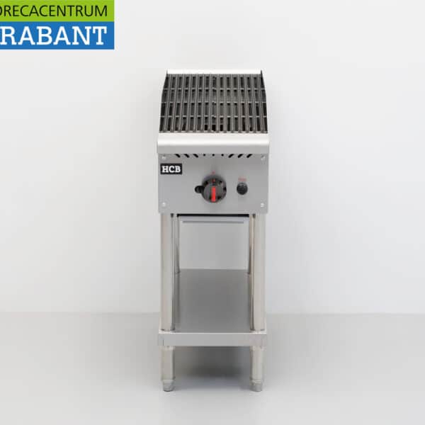 Barbecue HCB en acier inoxydable Chargrill, 1 brûleur, gaz propane, 10,25 kW, 30,5 cm, secteur de la restauration