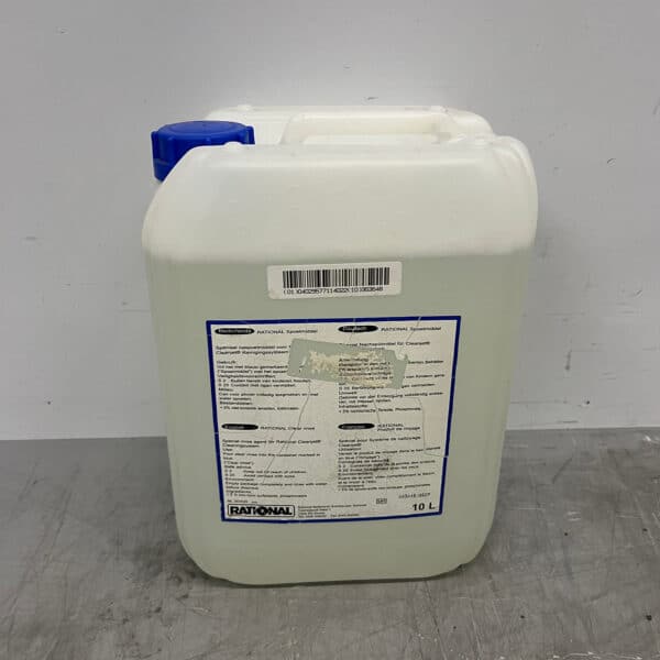 Jerry Can Can Rational Cleanjet Cleaner Rinse Agent Blue 10 litres Horeca