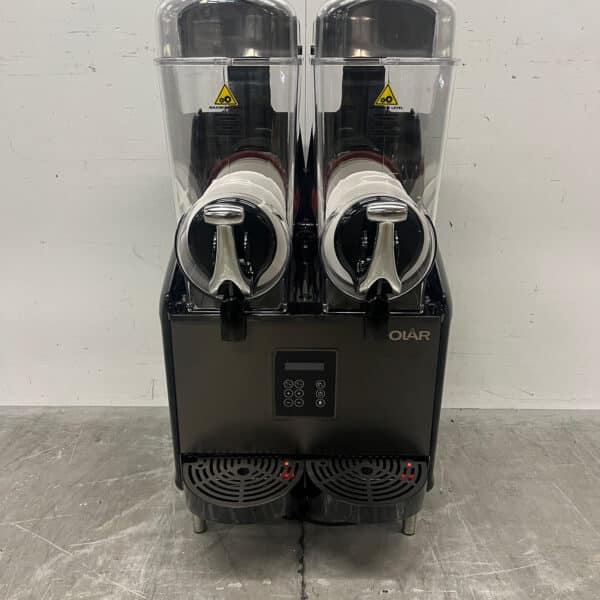 Machine à granités double Polar 2 x 12 litres 230 V pour la restauration