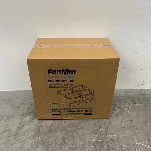 Ensemble de seaux Fantom Procart KOV 540K, 4 x 6 litres, pour le secteur de la restauration