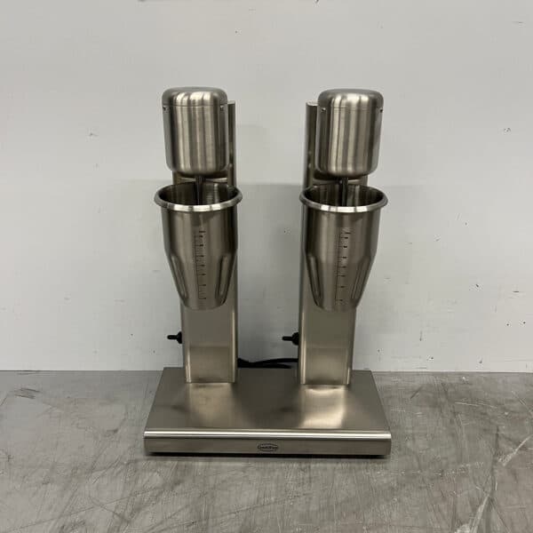 Mixeur à milkshake double « Combisteel » en acier inoxydable, 2 x 1 litre, 230 V, pour la restauration