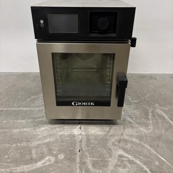 Four mixte Giorik en acier inoxydable 6 x 1/1 GN 400 V pour la restauration