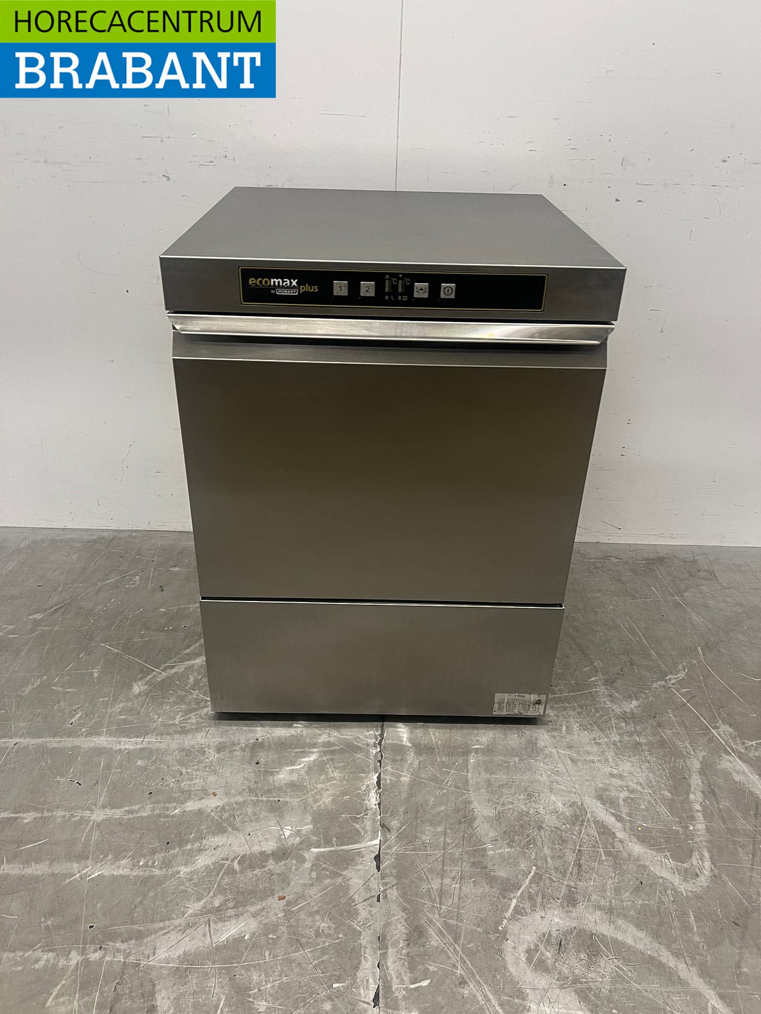 Lave-vaisselle Hobart Ecomax en acier inoxydable avec pompe de vidange, 230 V, pour la restauration