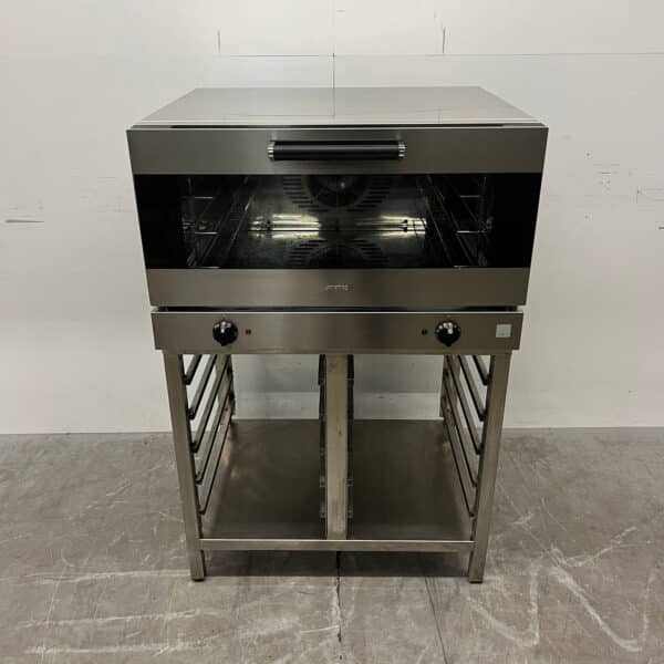 Four à convection Smeg en acier inoxydable, 3 x 1/1 GN ou 60 x 40 cm, 400 V, pour la restauration