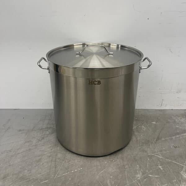 Casserole en acier inoxydable pour soupe, pour cuisson à l'induction, 45 x 45 cm, 71 litres, pour la restauration