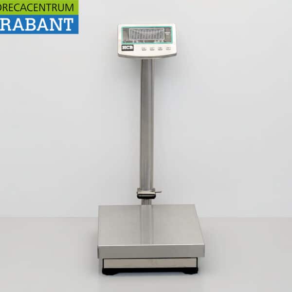 Balance à plate-forme HCB, capacité max. 200 kg, précision de 20 grammes, 230 V, secteur de la restauration