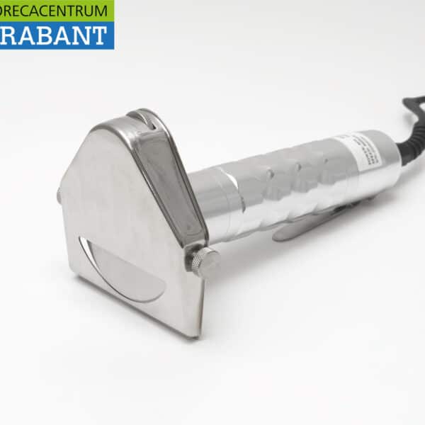 Couteau électrique HCB en acier inoxydable pour döner, kebab et gyros, avec adaptateur 230 V, pour la restauration