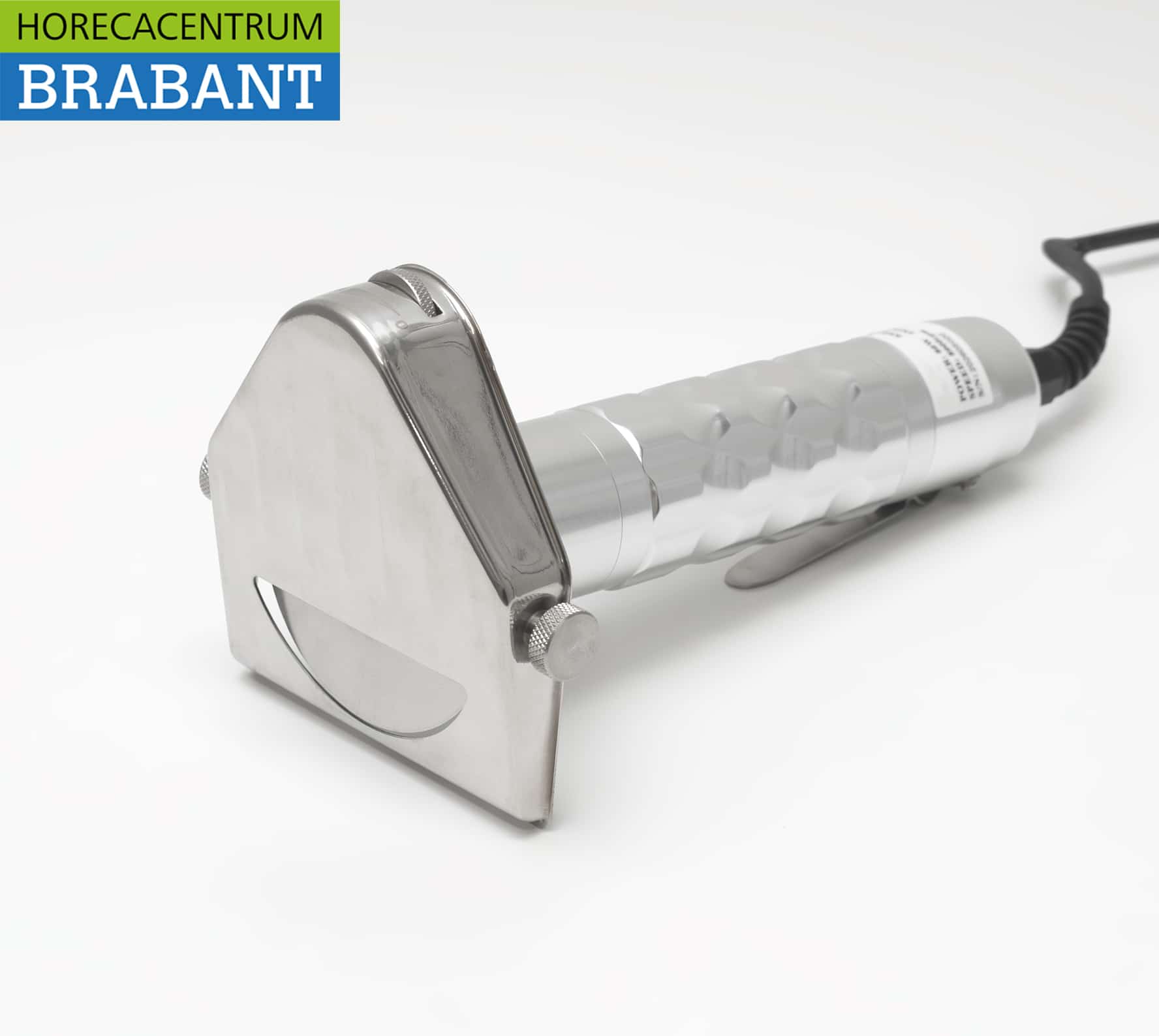 Couteau électrique HCB en acier inoxydable pour döner, kebab et gyros, avec adaptateur 230 V, pour la restauration