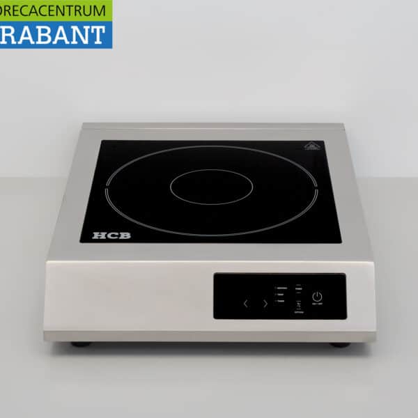 Plaque de cuisson à induction HCB en acier inoxydable XXL, 3,5 kW, 230 V, pour la restauration