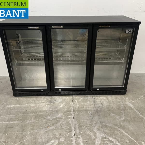 Backbar Bar Cooler Portes coulissantes en verre 337 litres 135 cm 230V Horeca