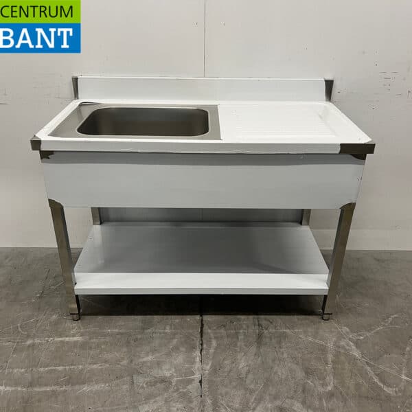 Evier HCB en acier inoxydable 120 x 60 cm Horeca