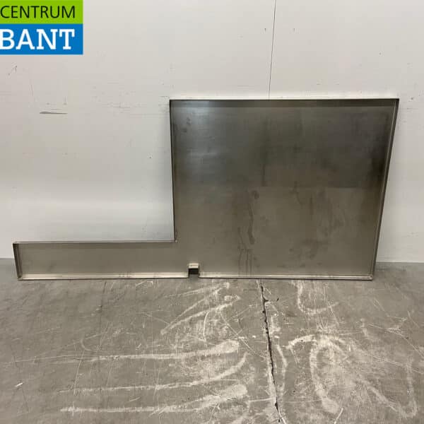 Plan de travail en inox, 182 x 90 cm, secteur de la restauration