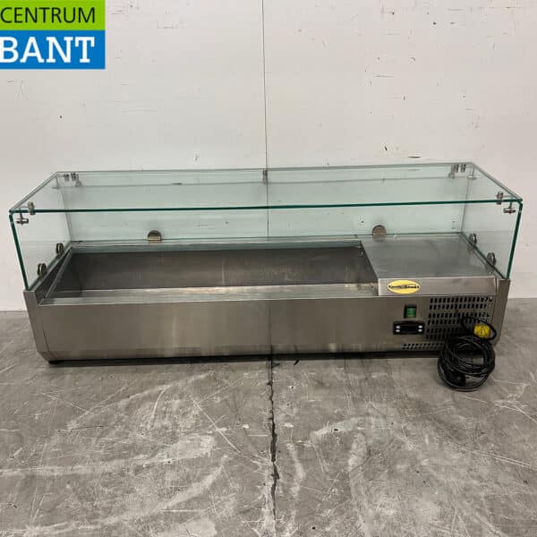 Saladier Combisteel en acier inoxydable 5 x 1/4 GN 120 cm 230V Horeca