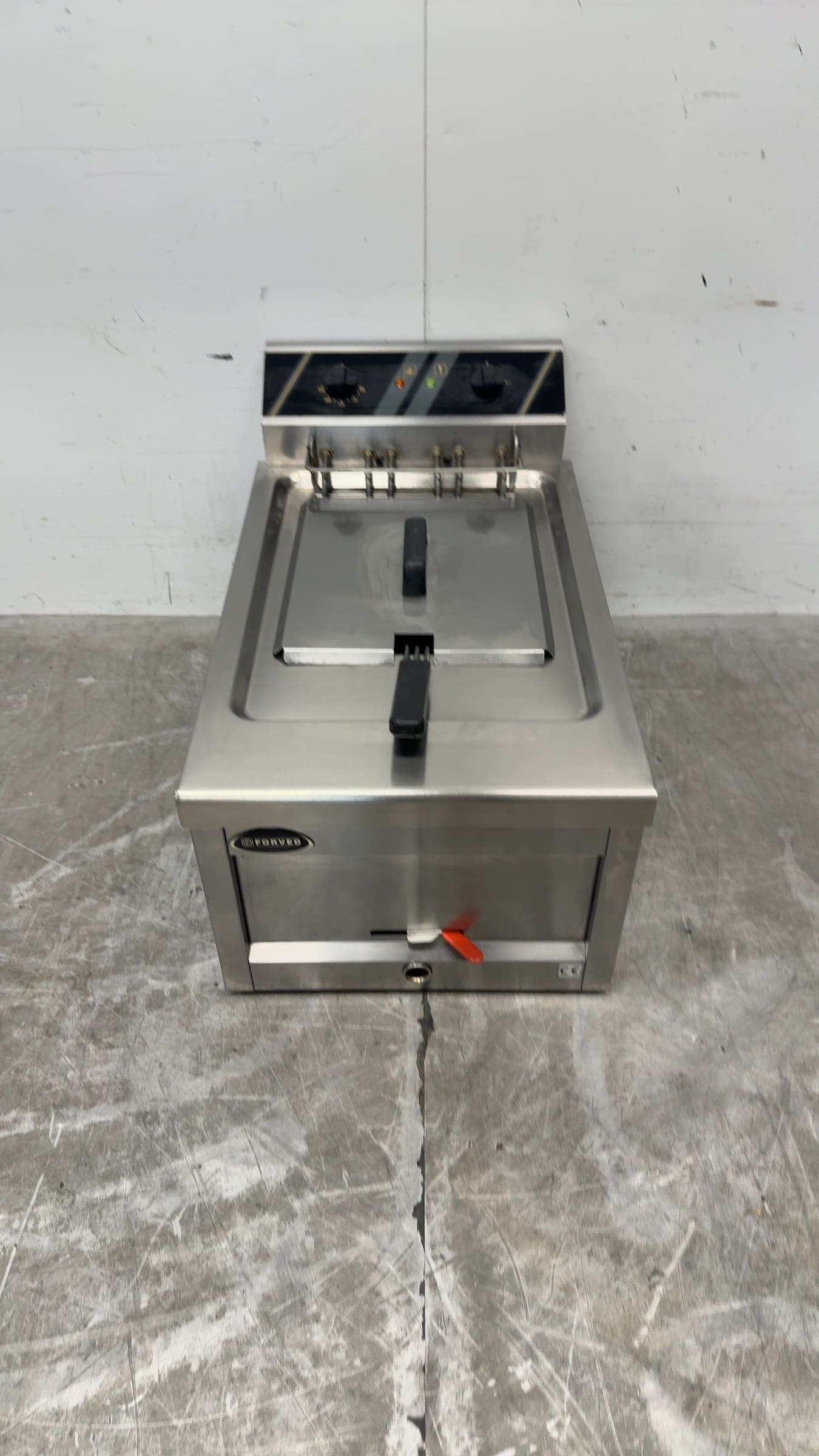 RVS Forved Opzet Friteuse 12 liter 400V Horeca