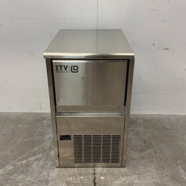 Machine à glaçons ITV en acier inoxydable, 21 kg par jour, réservoir de 6 kg, 230 V, secteur de la restauration
