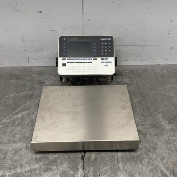 Balance Bizerba iS50 en acier inoxydable, 230 V, pour la restauration