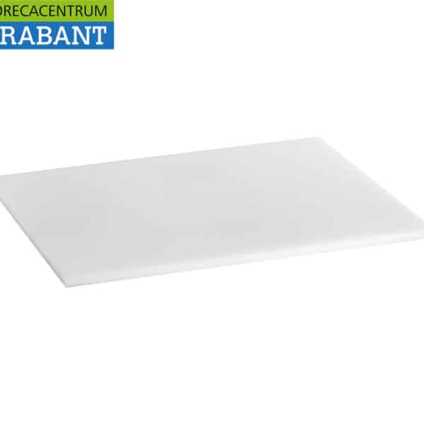 Planche à découper HCB extra-épaisse, conforme aux normes HACCP, blanche, format 1/1 GN - 53 x 32,5 x 20 mm, pour la restauration