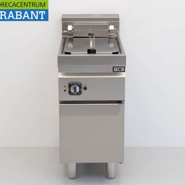 Friteuse électrique HCB en acier inoxydable, 16 litres, 14,2 kW, 400 V, 40 cm, pour la restauration