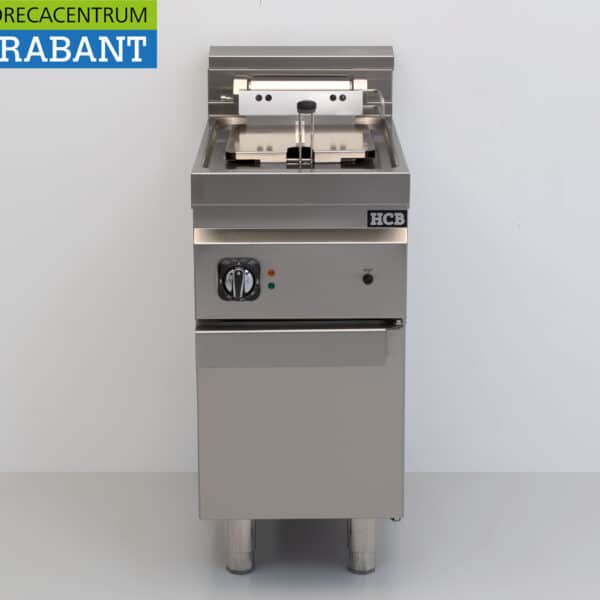 Friteuse électrique simple HCB en acier inoxydable, 10 litres, 400 V, pour la restauration