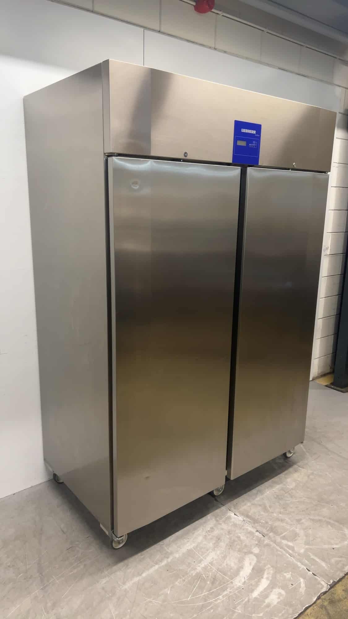 Congélateur Liebherr à double porte en acier inoxydable, 1427 litres, 230 V, pour le secteur de la restauration