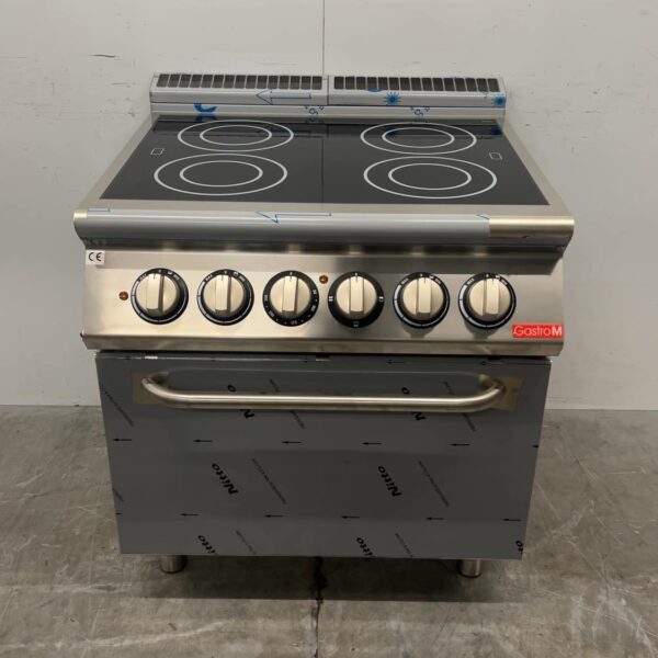 RVS Gastro M GM70/80 CFVE : cuisinière à induction avec four, 15,2 kW, 400 V, pour la restauration